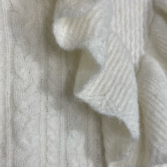 MADEWELL Cable Winslow Mockneck Pullover Sweater Alpaca NEW - Picture 10 of 16